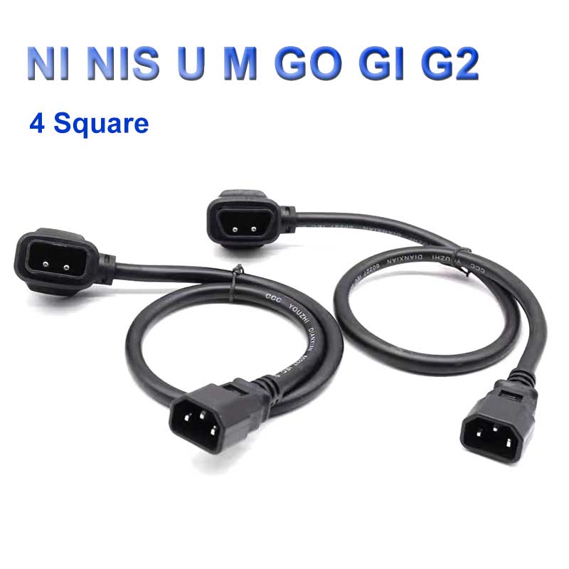 Electric Scooter Charger - Niu-Conector de Bateria do Veículo Elétrico,