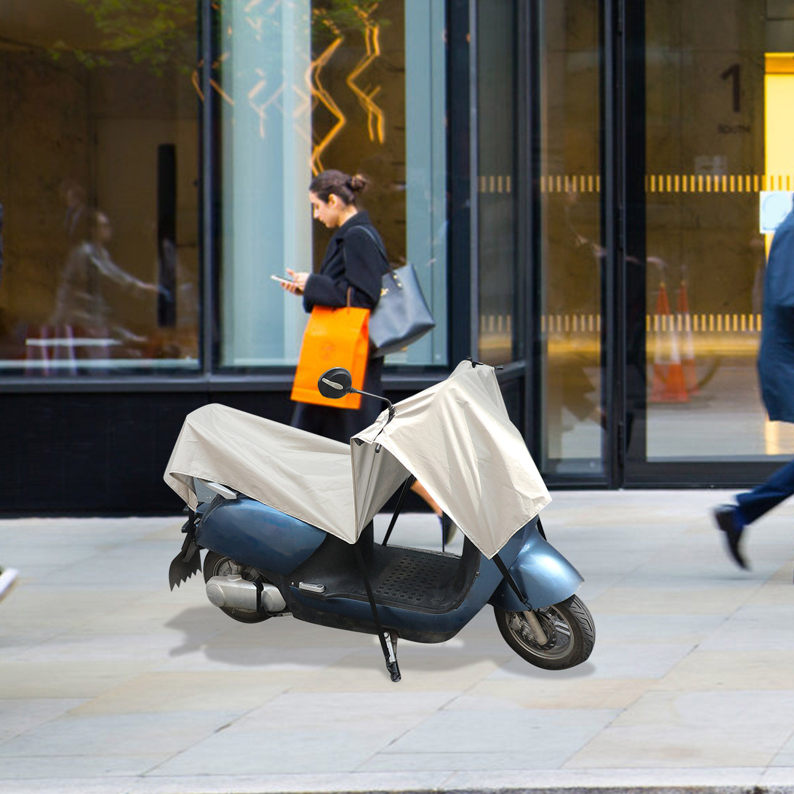 Capa Protetora Impermeável Ext - Electric Scooter Rain Cover avaliação e preço