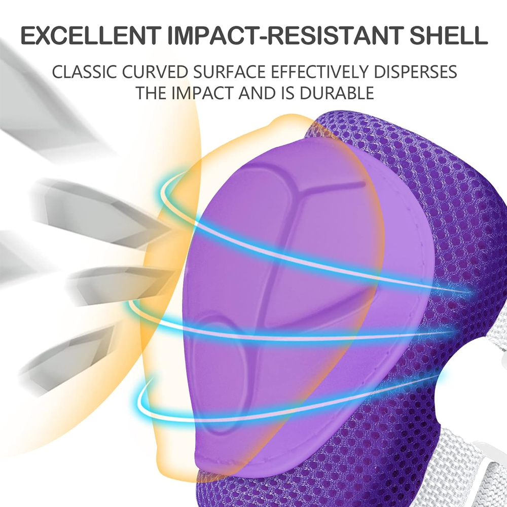 Conjunto de 6 Peças de Proteto - Scooter Helmet Set avaliação e preço