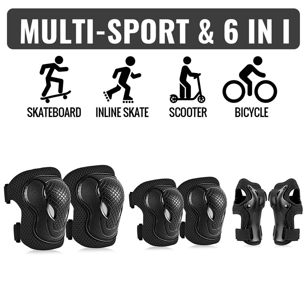 Gomoreon 6 pçs/set crianças jo - Scooter Helmet Set avaliação e preço