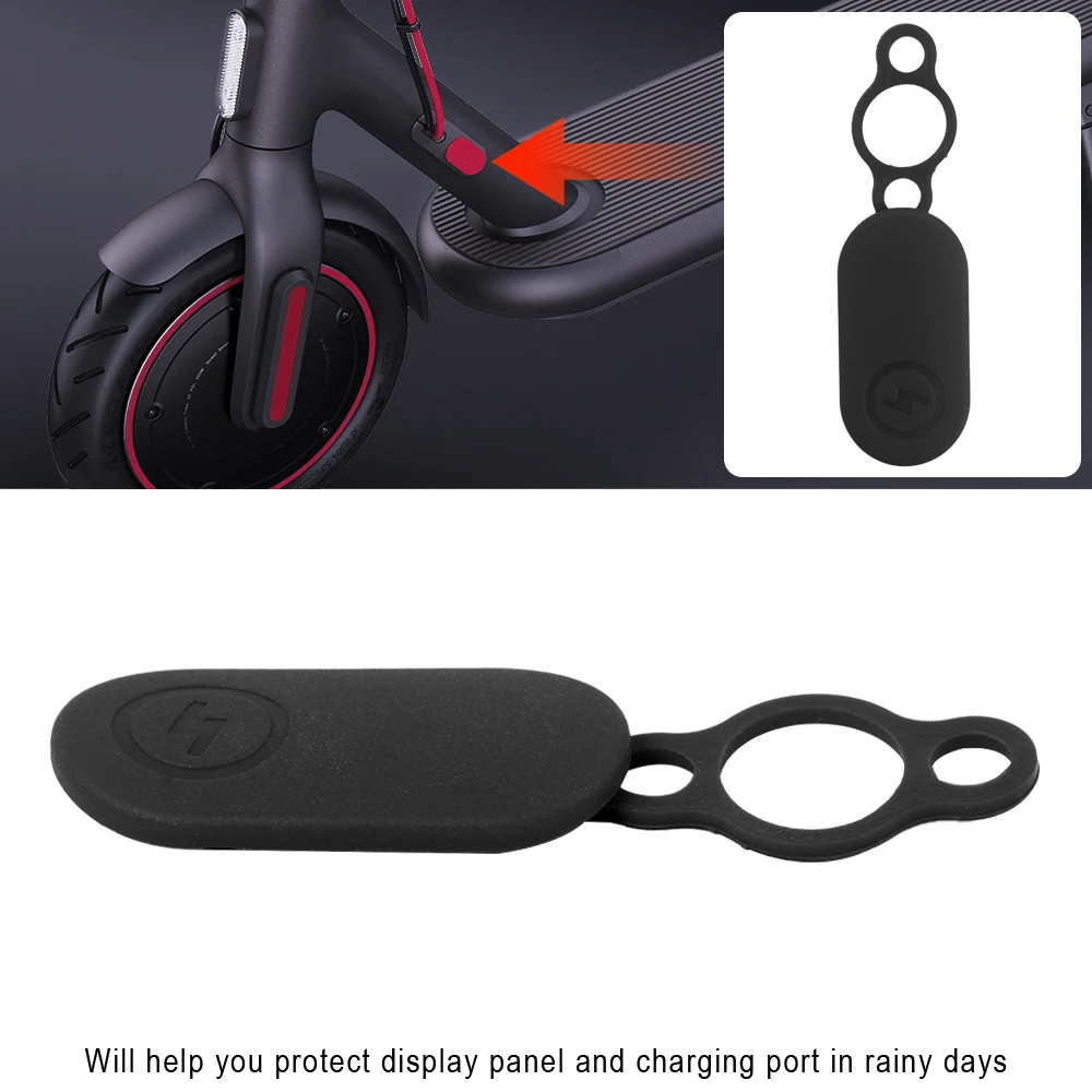 Porta de carga capa à prova dw - Electric Scooter Rain Cover avaliação e preço